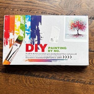 DIY Multicolor Tree Canvas Set